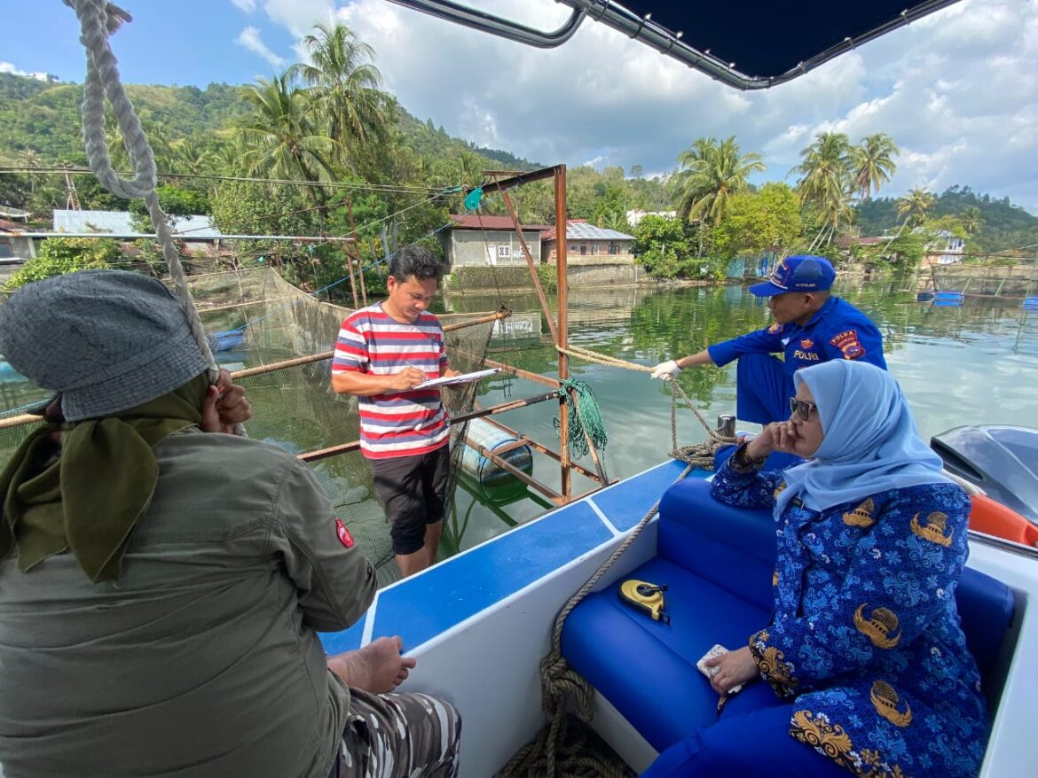 Dua Kali Pengawasan di Danau Singkarak, Tim Gabungan DKP Sumbar Sita 25 Unit Jaring Angkat 